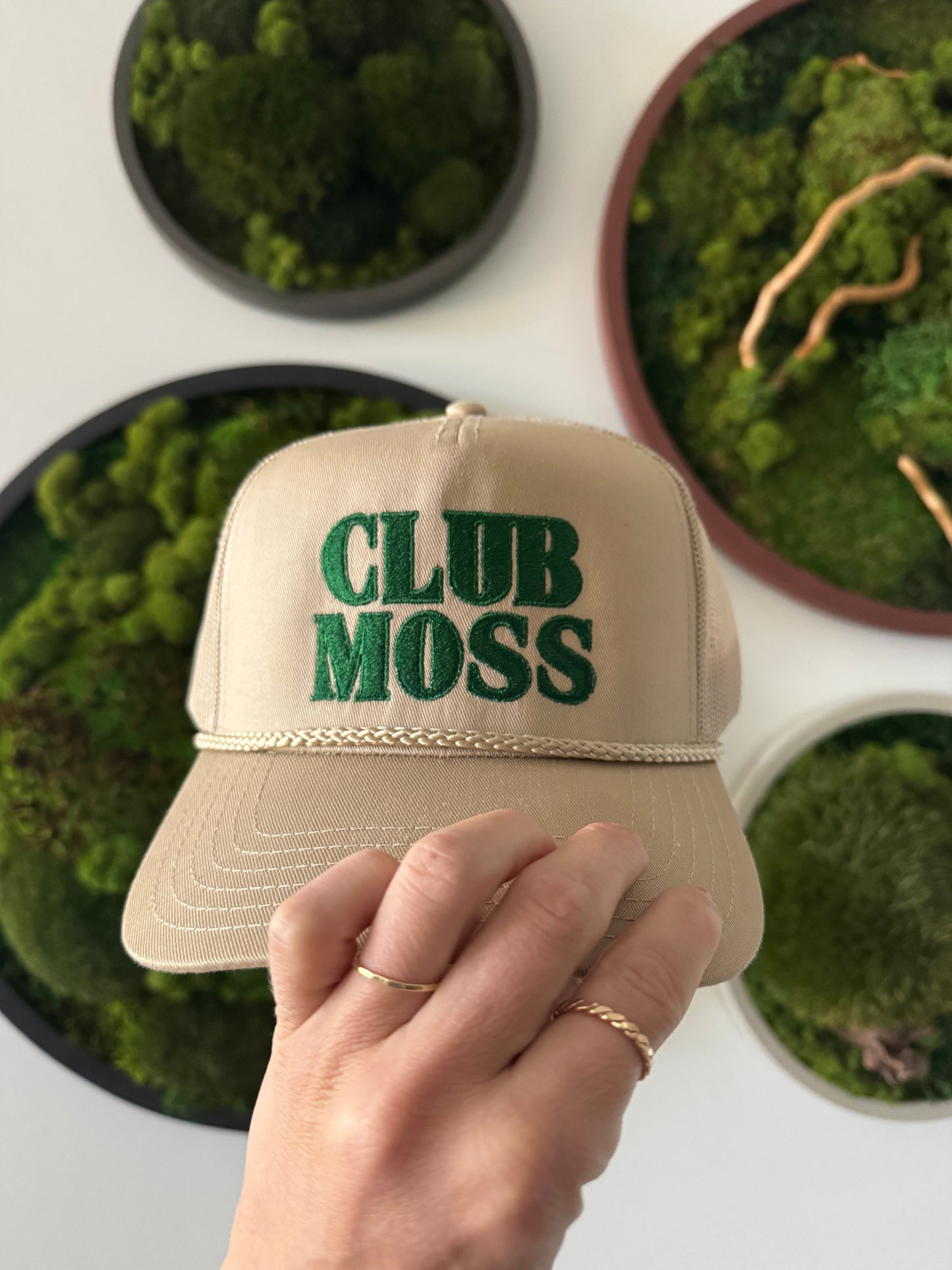 Club Moss Limited Edition Embroidered Hat